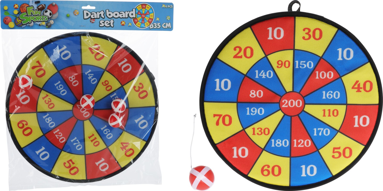Dartset 35cm Husvagn Svensson – produktbild