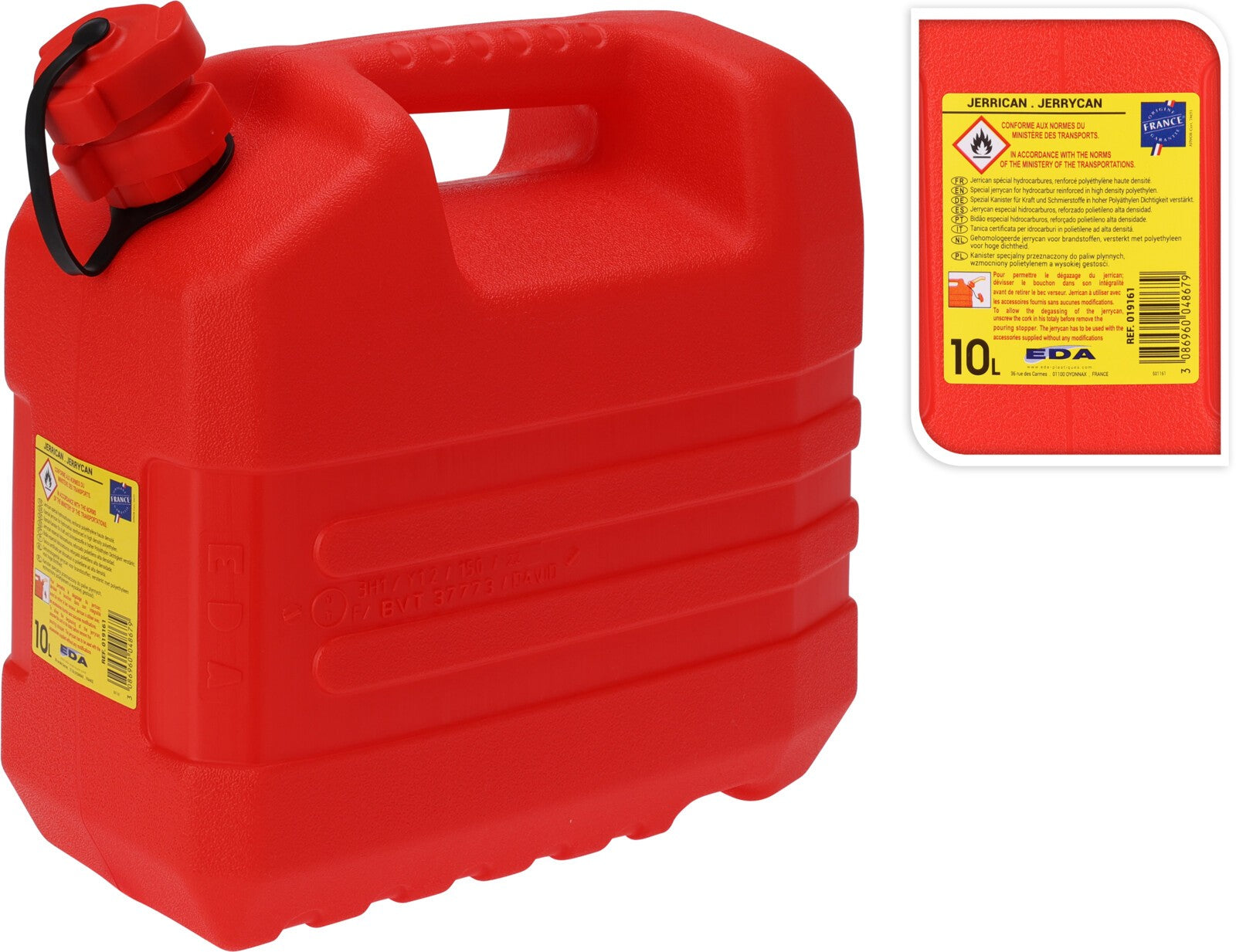 Bränsledunk "jerrycan" 10L Husvagn Svensson – produktbild