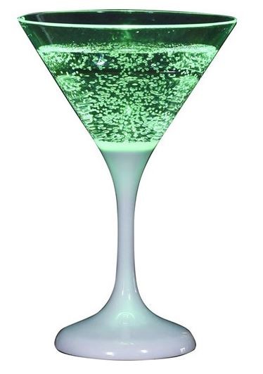 Cocktailglas 22cl Lysande grön Holiday Fritid – produktbild