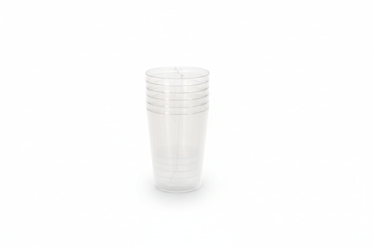 Plastglas 6-Pack 280ml Husvagn Svensson – produktbild