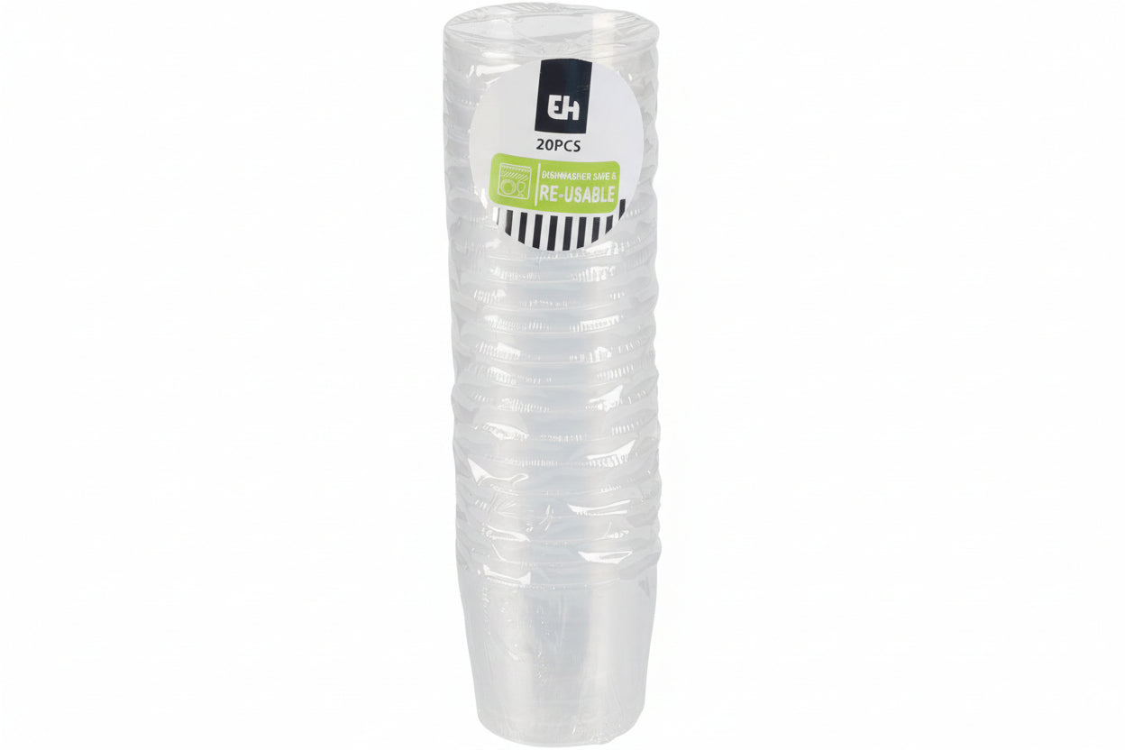 Snapsglas plast 20-Pack 30ml Husvagn Svensson – produktbild