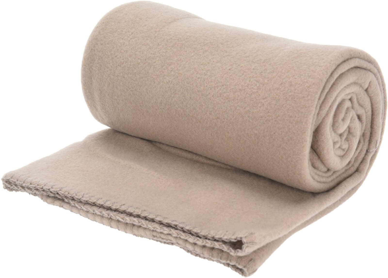 Fleecepläd Softique 125x150cm Taupe Husvagn Svensson – produktbild