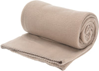 Fleecepläd Softique 125x150cm Taupe Husvagn Svensson – produktbild