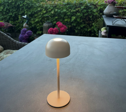 Bordslampa Shine Taupe Holiday Fritid – produktbild
