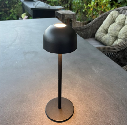 Tischleuchte Shine Schwarz