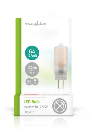Lampa G4 LED Nedis – produktbild 2