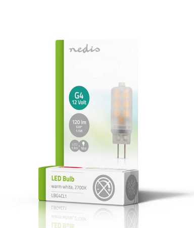Lampa G4 LED Nedis – produktbild 3