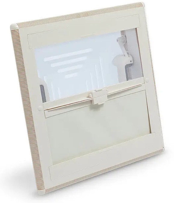 Taklucka 40x40, gardin/mygg, Vit MPK – produktbild 3
