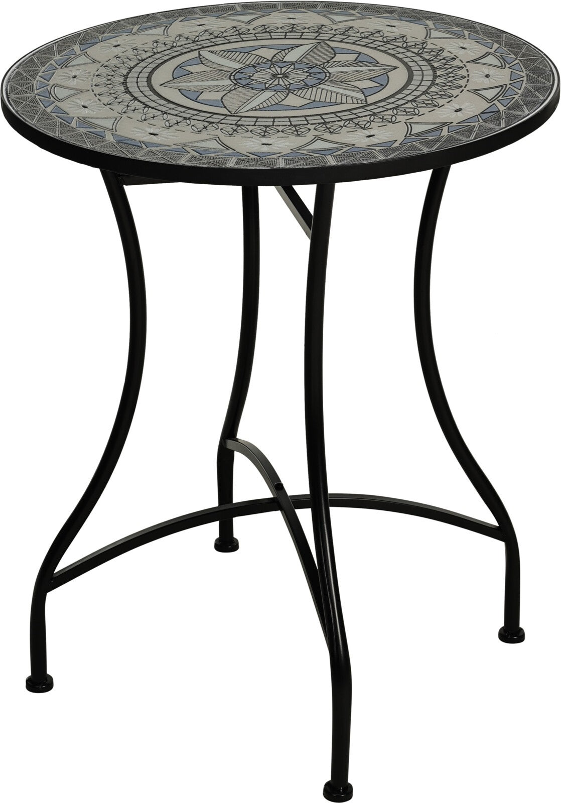 Bistro table Brulée dark