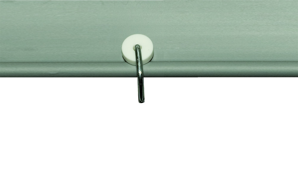 Gardinglid metall/plast