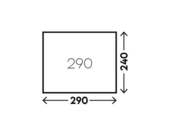 Lufttält Telta Spirit 290 – produktbild 5